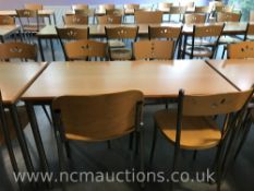 Wooden Table and 4x Chairs