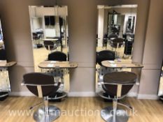 2x Hair and Beauty Station