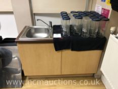 Single Sink Unit with Drainer