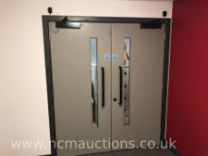Double Automatic Fire Door
