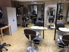 Double Side Hair and Beauty Station