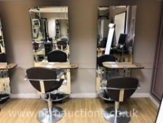 2x Hair and Beauty Station