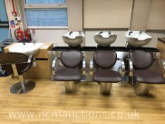 4 x Hair Washing Stations