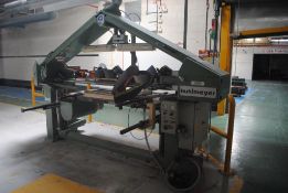 KUHLMEYER ZB51 Belt Sander c/w Vacuum pump