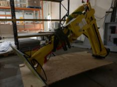 DALMEC manipulator, max load 140 kg, YoM 1998