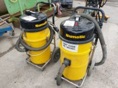 2x Numatic Vacuum cleaners