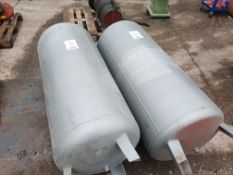 2x Hersteller 500L vacuum vessels