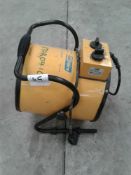 Portable heater 2.8 kW 240v