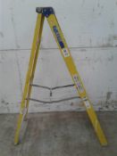 6 tread fibreglass step ladders