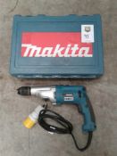 Makita hammer drill 110 v