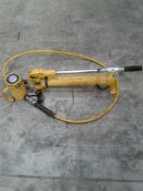Hydraulic cylinder pump