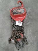 Tiger 1 ton chain hoist