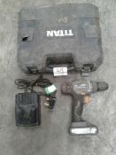 Titan 18V cordless drill