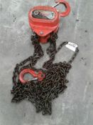 Tiger chain hoist single point