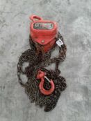 Tiger chain hoist single point