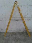 10 tread fibreglass and alloy steps