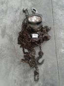 Lifting Gear 1 ton chain hoist single point