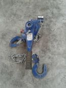 Lifting Gear ratchet chain hoist