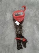 tiger 1 ton chain hoist