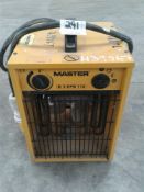 Master portable heater 110 V 32 amp