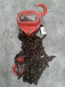 Tiger chain hoist single point