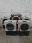 5 x evaporating coolers