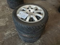 3 x peugeot alloys