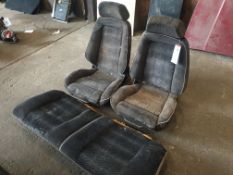 Unknown front and rear seats