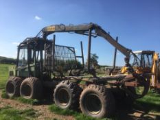 Mini Bruunett 578F Forestry Timber Forwarder
