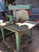 Omga 350mm Diameter Blade Cross Cut Saw