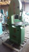 Wadkin MZF Bandsaw
