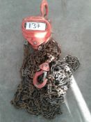 Tiger chain hoist single point