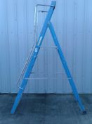 Fibreglass platform step ladders