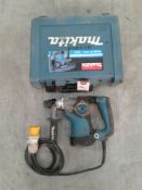 Makita hammer drill 110 V
