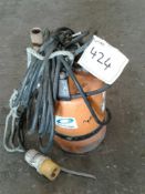 1-inch puddle pump 110 v