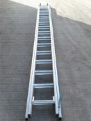 15 tread alloy rope step ladders