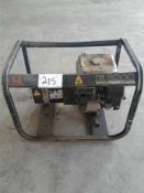 2.4 kVA petrol generator