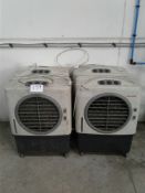 4 x Honeywell coolers 240v