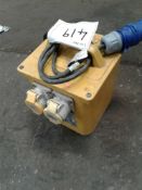 3.3 kVA transformer 230v 16 amp