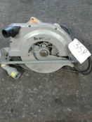 DeWalt circular saw 110 b