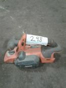 Ridgid cordless planer