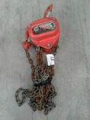 Tiger 1 ton chain hoist
