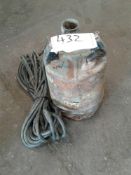 Submersible pump 110 V