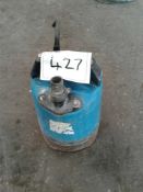 1-inch puddle pump 110 V