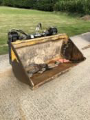 Forklift Truck Tipping Skip