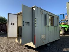 Groundhog GP360 Anti Vandal Steel Towable Welfare Unit