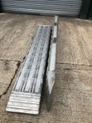 Heavy Duty Aluminium Ramps , Low Loader Ramps