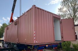 Anti Vandal Steel Portable Shower Block Drying Room With Toilet