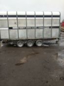 Ifor Williams Tri Axle Live Stock Trailer NO VAT