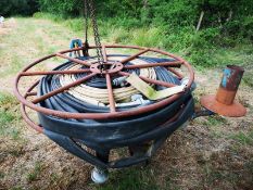 Farrow Single Reel And Pipe